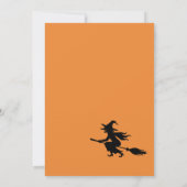 Spooky Halloween Party Invitation Kaart (Achterkant)