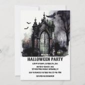 Spooky Halloween Party Invitation Kaart (Voorkant)