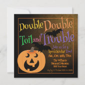 Spooky Halloween Party Invitation Kaart (Voorkant)