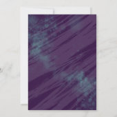 Spooky Halloween Party Kaart (Achterkant)