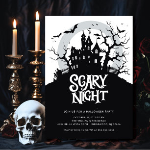 Spooky Halloween Party Kaart