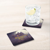 Spooky Halloween Party Kartonnen Onderzetters (Insitu)