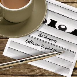 Spooky Halloween Party Mummy Custom Servet