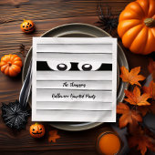 Spooky Halloween Party Mummy Custom Servet