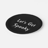 Spooky Halloween Party Paper-Borden Papieren Bordje (Gekanteld)