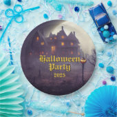 Spooky Halloween Party Papieren Bordje (Feest)