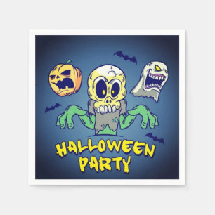 Spooky Halloween Party Servet