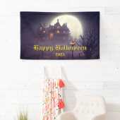 Spooky Halloween Party Spandoek (Insitu)