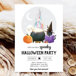 Spooky Halloween Party Spooktacular Costume Party Kaart