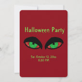 Spooky Halloween Party-uitnodigingen Kaart (Voorkant)