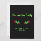 Spooky Halloween Party-uitnodigingen Kaart (Voorkant)