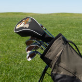 Spooky Halloween Pastel Kawaii Ghost Eating Ramen Golfheadcover (Insitu)