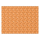 Spooky Halloween patroon op een Tafelkleed (Voorkant (Horizontaal))