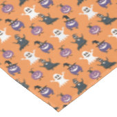 Spooky Halloween patroon op een Tafelkleed (Gekanteld)