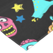 Spooky Halloween patroon Tafelkleed (Gekanteld)