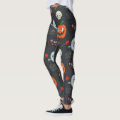 Spooky Halloween Pattern Leggings (Links)