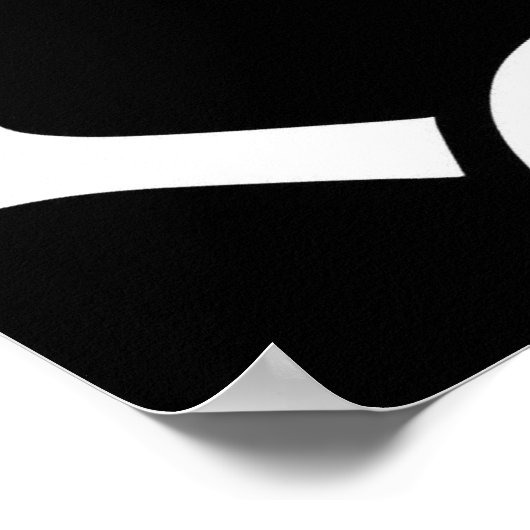 Spooky Halloween Pattern Poster (Hoek)