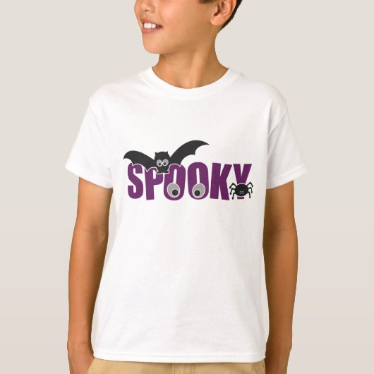 Spooky Halloween Persoonlijk T-shirt (Voorkant)