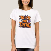 Spooky Halloween plezier met snoep! T-shirt (Voorkant)