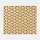 Spooky Halloween pompoen deken (Voorkant (Horizontaal))