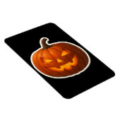 Spooky Halloween pompoen Sticker Magneet (Rechterzijde)