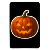 Spooky Halloween pompoen Sticker Magneet (Verticaal)