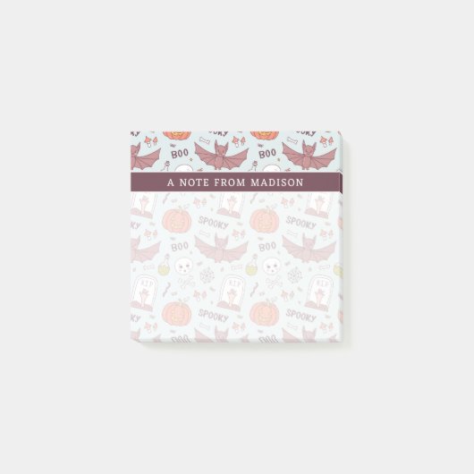 Spooky Halloween Post-it® Notes (Voorkant)