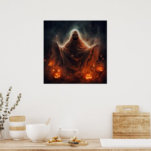 Spooky Halloween Poster (Keuken)