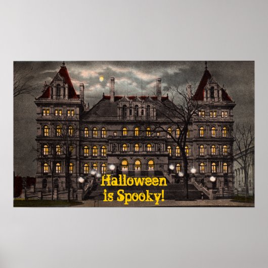 Spooky Halloween Poster (Voorkant)