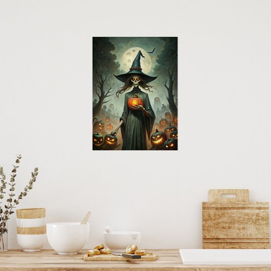 Spooky Halloween Poster (Keuken)