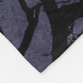 Spooky Halloween Prints Fleece Deken (Hoek)