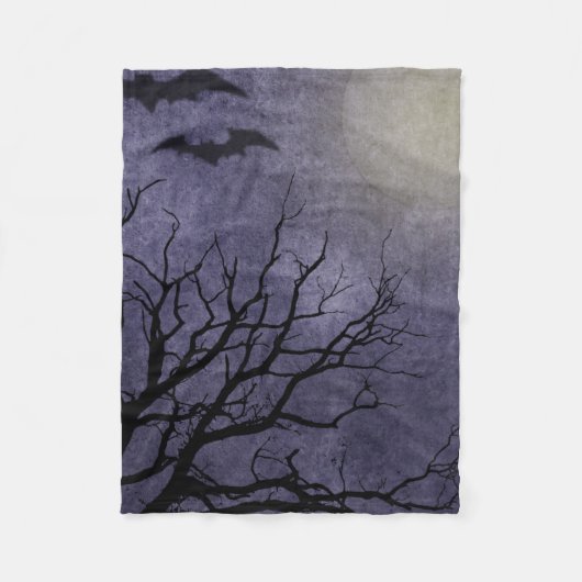 Spooky Halloween Prints Fleece Deken (Voorkant)