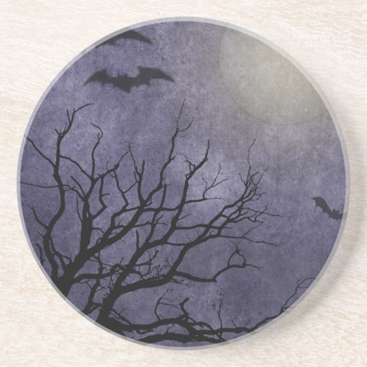 Spooky Halloween Prints Zandsteen Onderzetter (Voorkant)