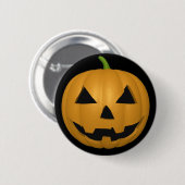 Spooky Halloween Pumpkin Button (Voorkant /achterkant)