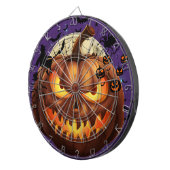 Spooky Halloween Pumpkin Dartboard Dartbord (Voorkant Rechts)