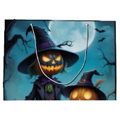 Spooky Halloween Pumpkin Duo Groot Cadeauzakje (Achterkant)
