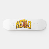 Spooky Halloween Pumpkin Persoonlijk Skateboard (Horizontaal)