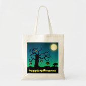 Spooky Halloween Pumpkin Tree (Bag) Tote Bag (Voorkant)