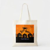 Spooky Halloween Pumpkins Jack-o-Lantern Tote Bag (Voorkant)