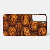 Spooky Halloween Pumpkins Samsung Galaxy Hoesje (Achterkant horizontaal)