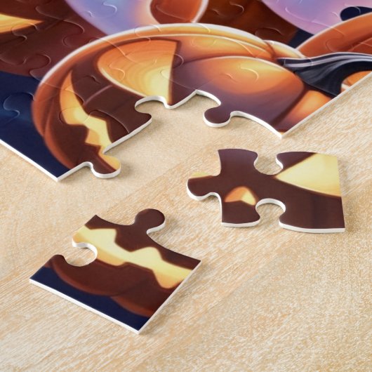 Spooky Halloween Puzzle Adventure Legpuzzel (Zijkant)