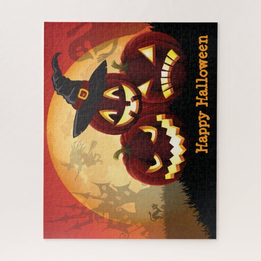 Spooky Halloween Puzzle Legpuzzel (Verticaal)