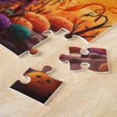 Spooky Halloween Puzzle Legpuzzel (Zijkant)
