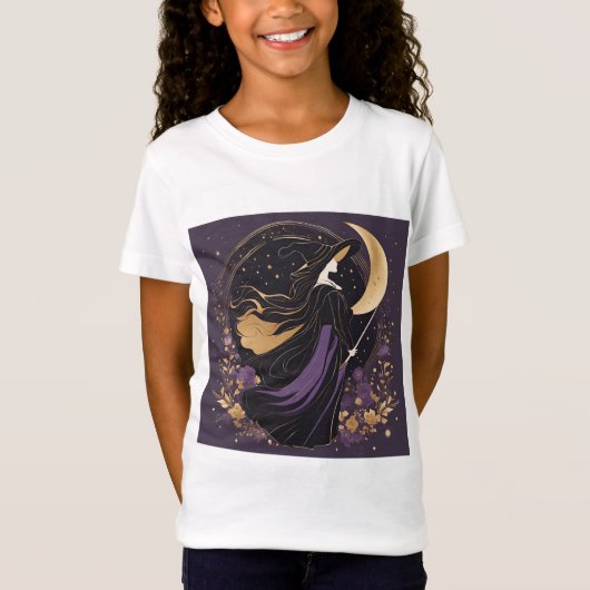 Spooky Halloween Queen - Gothic Royal T-Shirt (Voorkant)