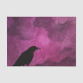 Spooky Halloween Raven Prints Tissuepapier (Voorkant)