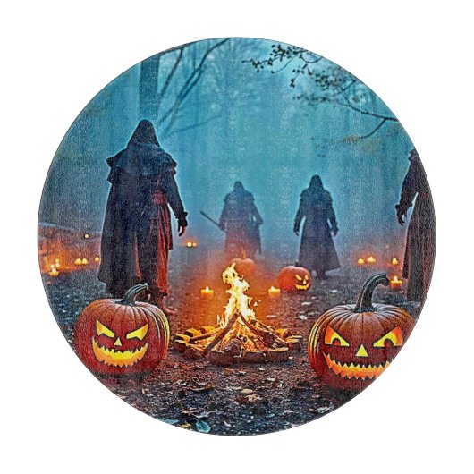 Spooky Halloween Ritual Design Snijplank (Voorkant)