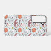 Spooky Halloween Samsung Galaxy Hoesje (Achterkant horizontaal)