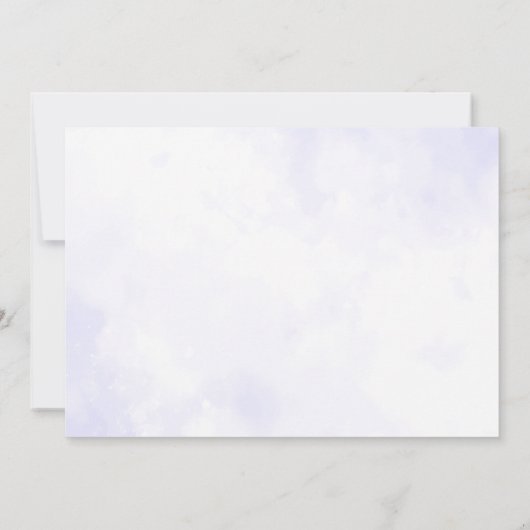 Spooky Halloween Schattigee Ghost Verjaardagsfeest Kaart (Achterkant)