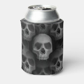 Spooky Halloween schedels Blikjeskoeler (Blikje Achterkant)