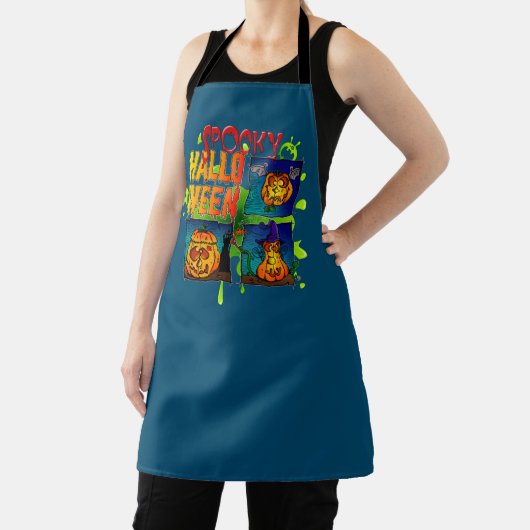 Spooky Halloween Schort (Insitu)